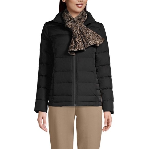 Lands End AnyWeather Fleece Scarf - Leopard - Picture 2 of 2